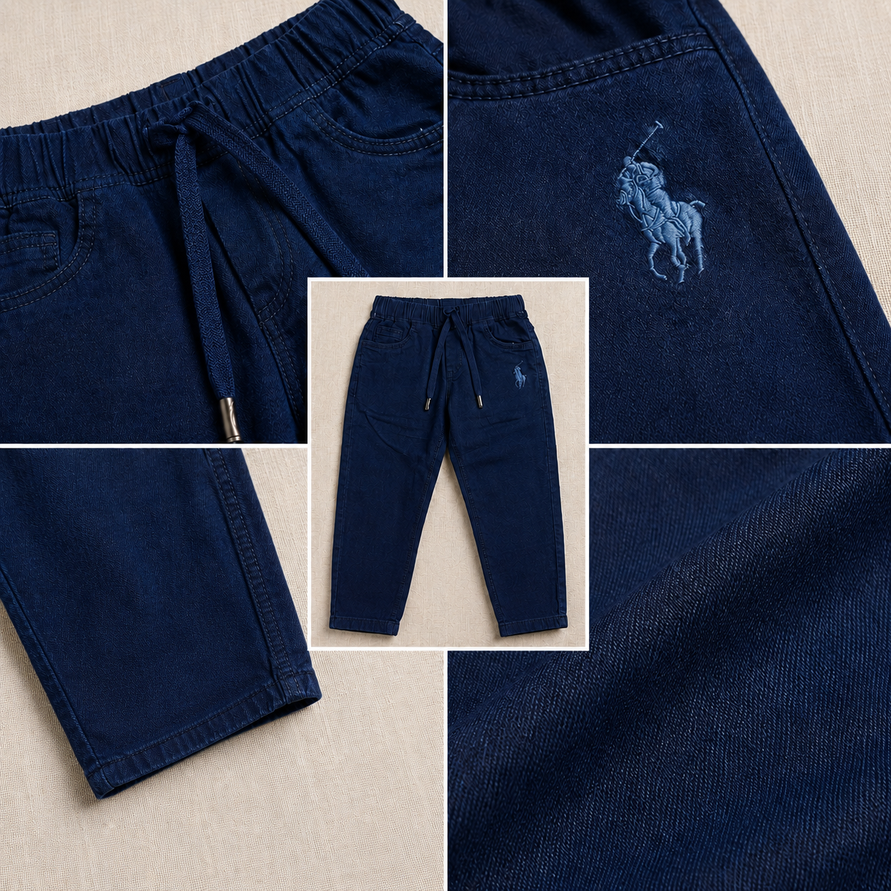 Soft navy bottom