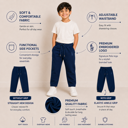 Soft navy bottom