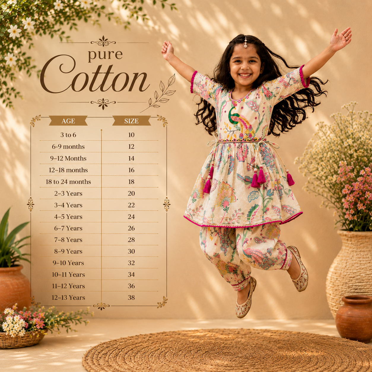 Pure Cotton Ethnicwear - peacock Trend