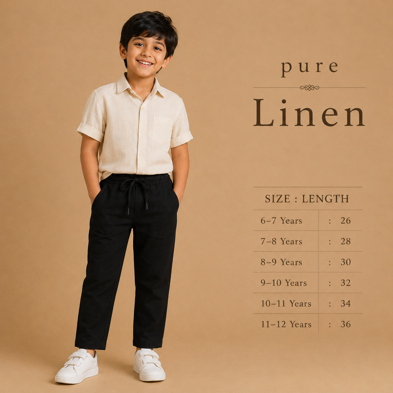 Pure Linen - Classy Black