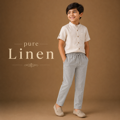 Pure Linen - Grey shade Bottom