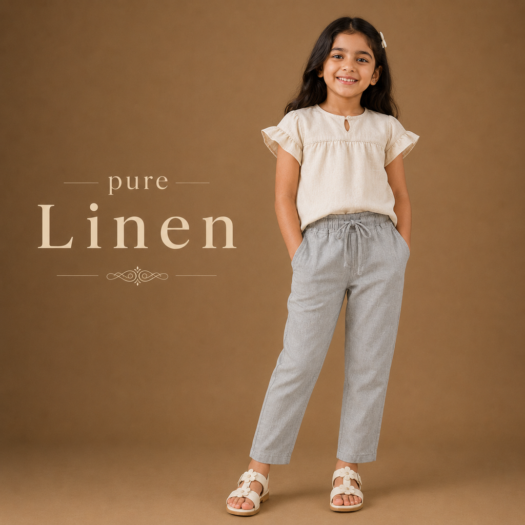 Pure Linen - Grey shade Bottom