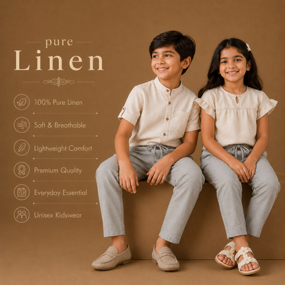 Pure Linen - Grey shade Bottom