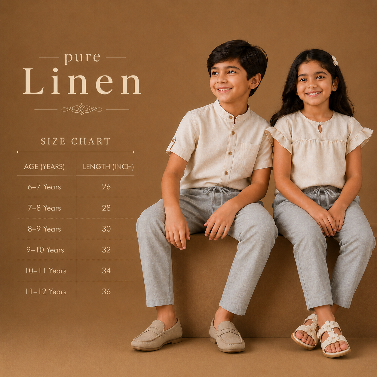 Pure Linen - Grey shade Bottom
