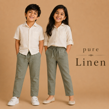 Pure Linen - Khadi shade Bottom