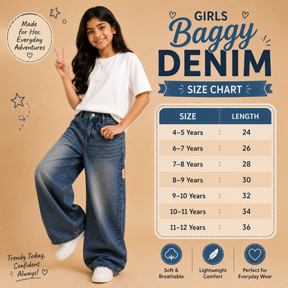 Baggy Perfect Faded - Denim shade Bottom