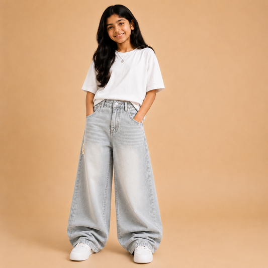 Baggy Faded Carbon Grey shade Bottom