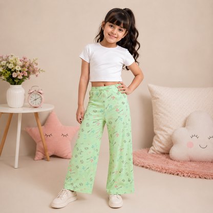 Plazo style - Pista Pajama's Bottom