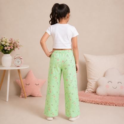 Plazo style - Pista Pajama's Bottom