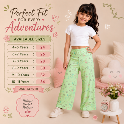 Plazo style - Pista Pajama's Bottom
