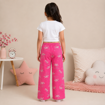 Plazo style - Pink Pajama's Bottom