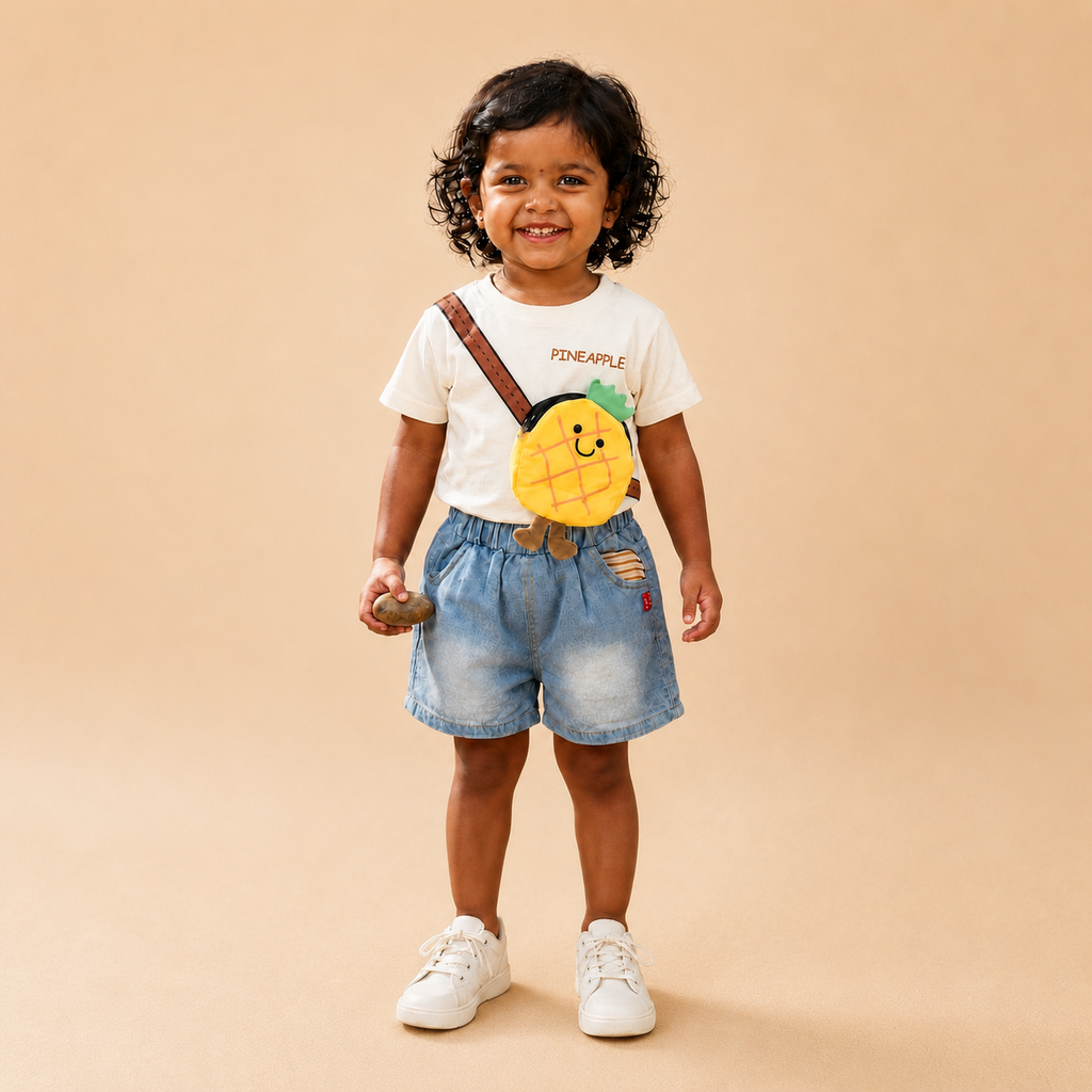 3D pineapple set