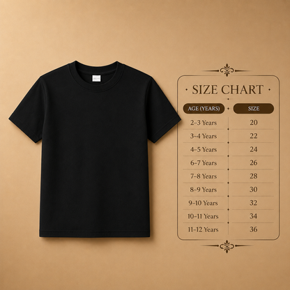Plain White / Black Cotton Tshirts