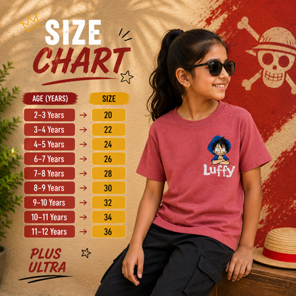 Monkey D Luffy Anime - Backprint Tshirt