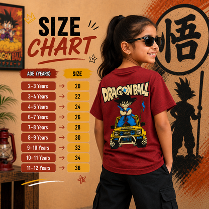 Dragon Ball Z Anime T-Shirt - Backprint