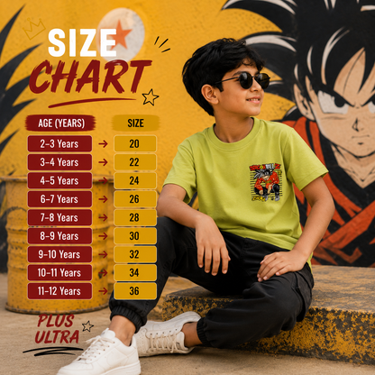 Dragon Ball Z Anime Goku Musturd T-Shirt