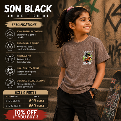 Dragonball Z Goku - Brown Anime Tshirt