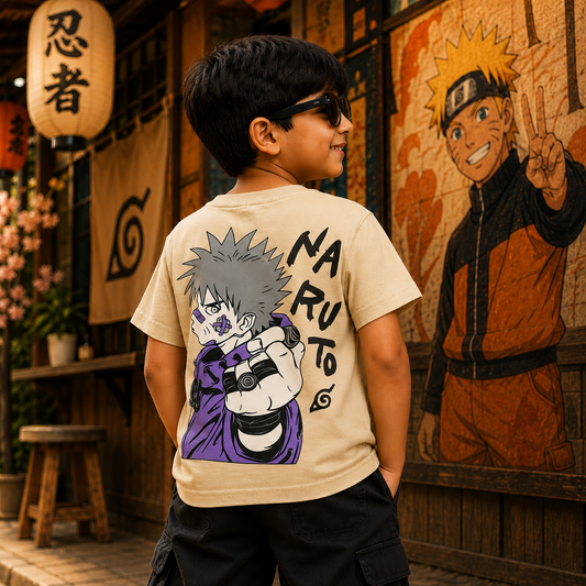 Naruto Anime Backprint Tshirt