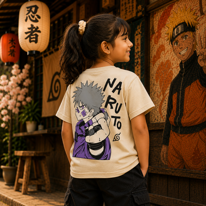 Naruto Anime Backprint Tshirt