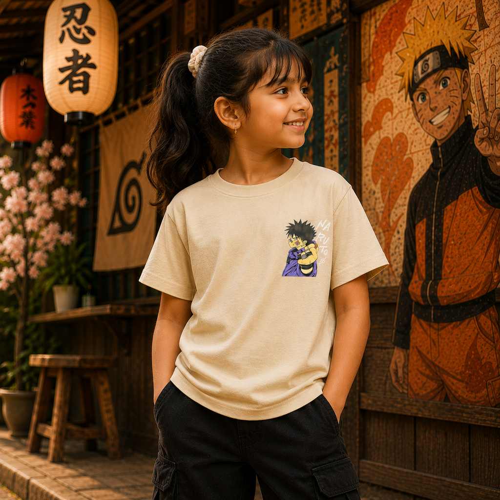 Naruto Anime Backprint Tshirt