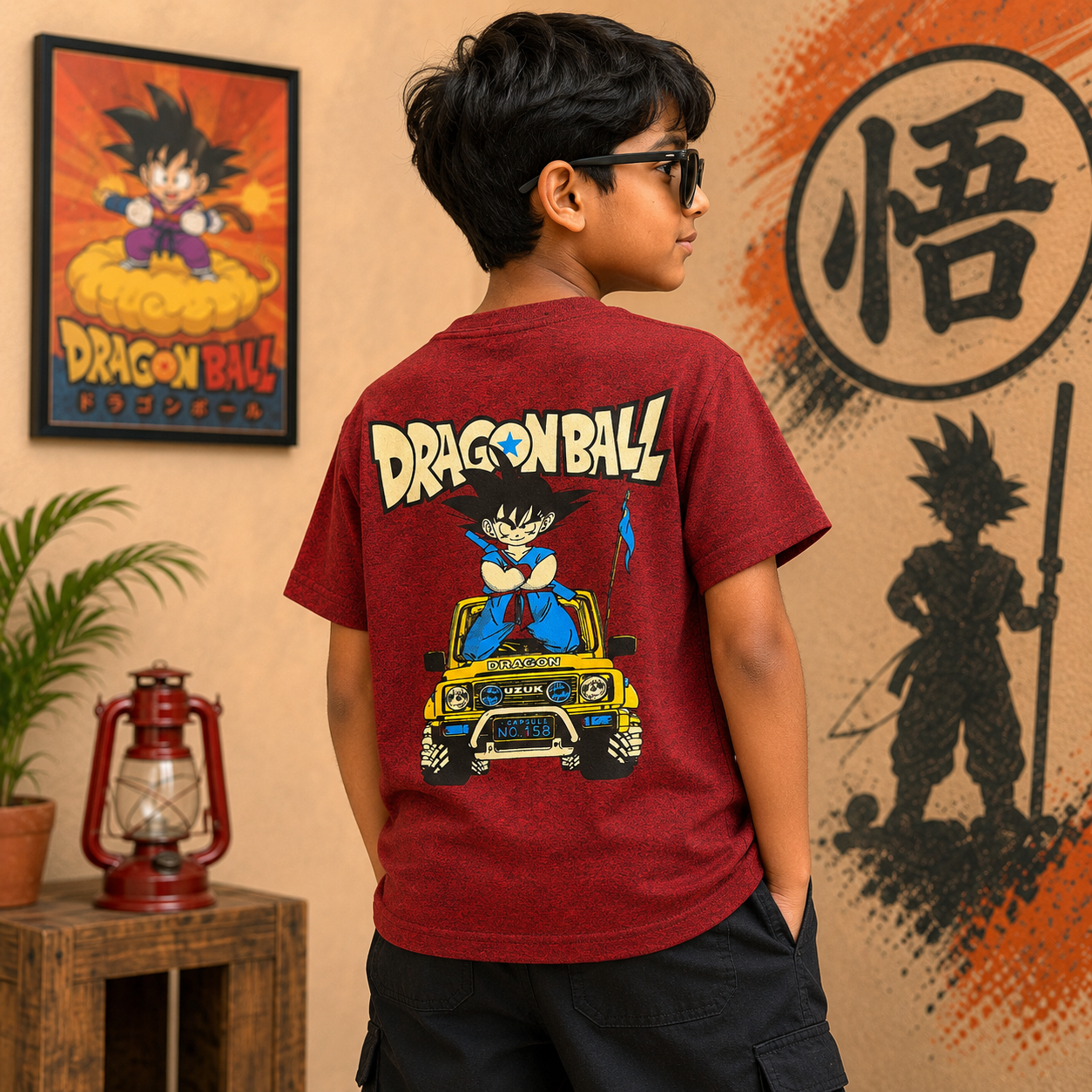 Dragon Ball Z Anime T-Shirt - Backprint