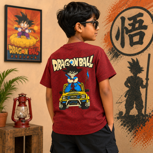 Dragon Ball Z Anime T-Shirt - Backprint