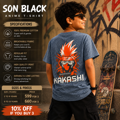 Kakashi sensei - Backprint Tshirt