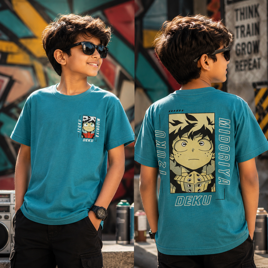 Midoriya Deku Backprint Tshirt